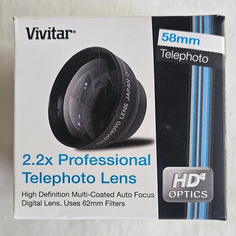 Vivitar 2.2x Professional 58 mm Telephoto Lens